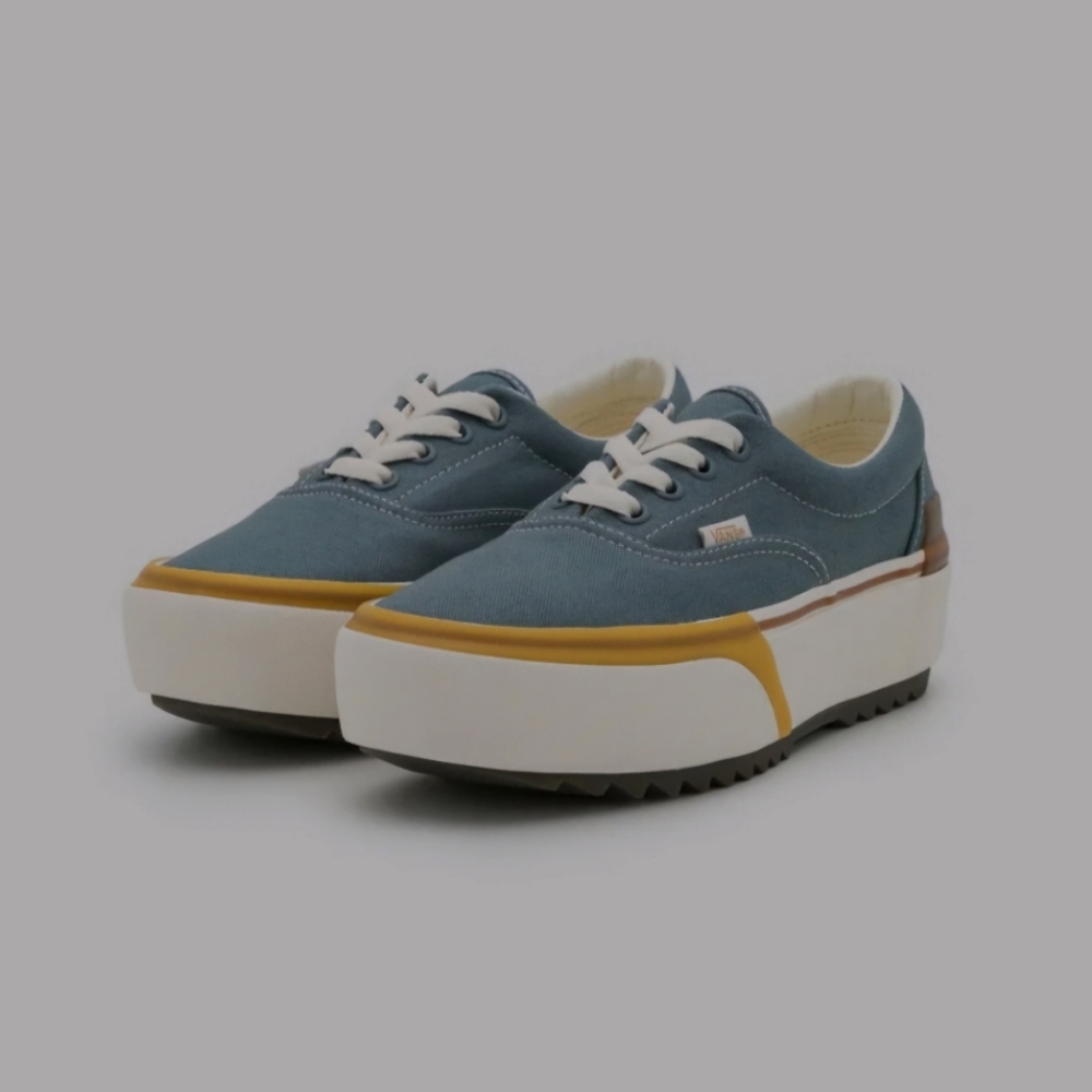 NWOT Vans Era Stacked Stormy Weather